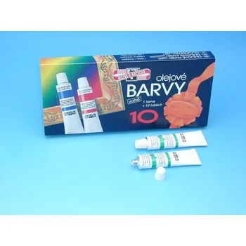 Olejová barva Olejová barva, 16 ml, zeleň pernamt ohnivá