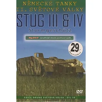DVD film Německé tanky II.světové války - Stug III&IV - DVD