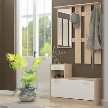 Předsíňová stěna Casarredo Předsíňová stěna ORION dub sonoma/bílá