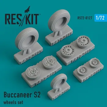 Plastikový model Reskit 1/72 Buccaneer S2 wheels set (AIRFIX)