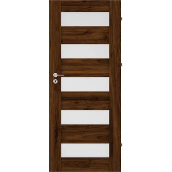 Stavební výplň Interiérové dveře Prestige PP 02 80P ořech nussbaum