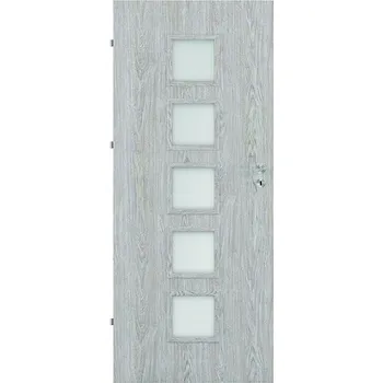 Interiérové dveře Interiérové dveře Vedi 5*5 60L dub stříbrný