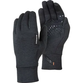 Rukavice Mammut Mammut Wool Glove Barva: Černá, Velikost: 12