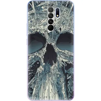 Pouzdro na mobilní telefon Odolné silikonové pouzdro iSaprio - Abstract Skull - Xiaomi Redmi 9