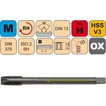 NÁSTROJE CZ Strojní závitník /CZZ3590/ pro metrický závit s přímou drážkou a lamačem třísek CZZ Závit: M12