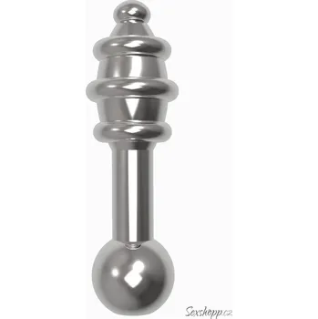 Anální kolík Vibrační kovový anální kolík Diogol Jaz NH