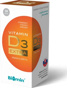 Recenze Biomin Vitamin D3 Extra 30 cps.