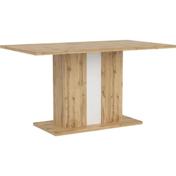 Jídelní set Stůl Crosby 138x76 Dub Wotan/Bílý