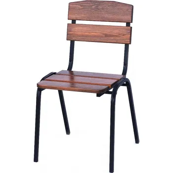 Dřevěné zahradní stohovatelné křeslo LIMA