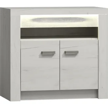 Televizní stolek Tv Stolek Indianapolis 96 cm Kraft Bily