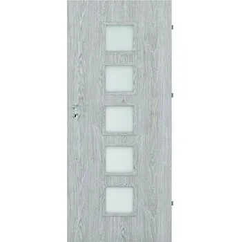 Interiérové dveře Interiérové dveře Vedi 5*5 90P dub stříbrný