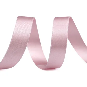 Atlasová stuha oboulící šíře 15 mm, barva 607 pudrová tmavá