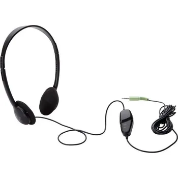 Sluchátka Wöhler sluchátka náhlavní, kabelové s ovladačem hlasitosti