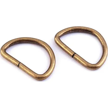 Polokroužek šíře 25 mm, barva 2 staromosaz