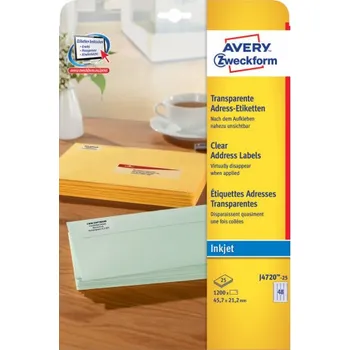 Avery Zweckform QuickPeel transparentní…