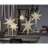 Vánoční dekorace Star Trading Frozen 55 cm bílá/černá 