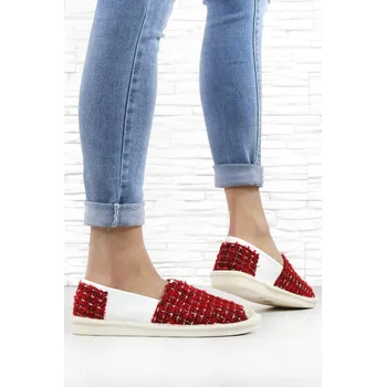 Dámské tenisky Sport Červené espadrilky 1935-2R Velikost: 38