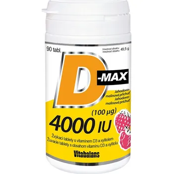 Vitabalans D-Max 4000 IU 90 tbl.