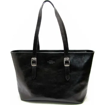 Kabelka Dámská kožená kabelka MIA - Black