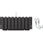 PROSPERPLAST Truhlík s kov. držákem BOARDEE FENCYCASE W antracit 38cm