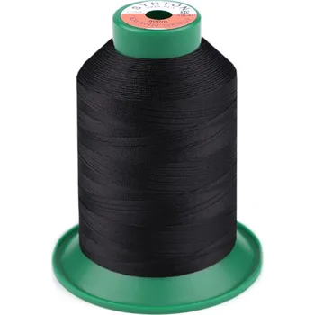 Nit Polyesterové nitě Synton 30 pevné návin 900 m, barva 4000 černá