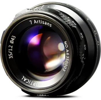 Objektiv 7Artisans MF 35mm f/1,2 Canon EF-M pro Canon EOS M
