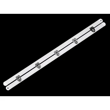 Korzetové zapínání šíře 12 mm délka 30; 35 cm, barva 2 (35 cm) bílá