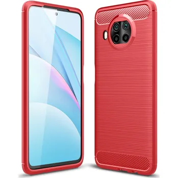 Pouzdro na mobilní telefon Pouzdro TVC Carbon pro Xiaomi Mi 10T Lite 5G Barva: Červená