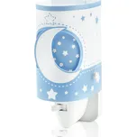 Dalber 63235LT MOONLIGHT blue - Dětská lampička do zásuvky v modré barvě (Lampička do zásuvky pro děti )
