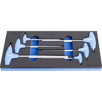 Skříňka na nářadí Sada klíčů IMBUS (3-10) s T-rukojetí, UNIOR – 6 ks