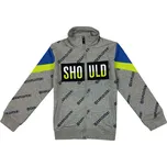 Chlapecká mikina - KUGO S3131, šedá Barva: Šedá, Velikost: 116