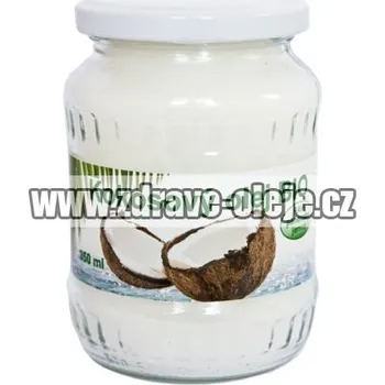Rostlinný olej Kokosový olej 350ml Bio Raw Salute Livi