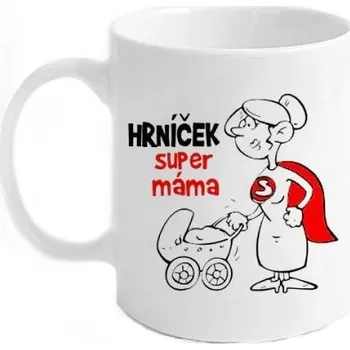 Orimer Vtipný hrnek - Super Máma 350 ml