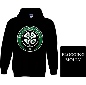 Pánská mikina mikina s kapucí Flogging Molly - Logo