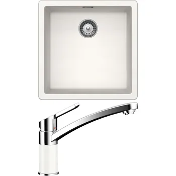 Granitový dřez Set Schock S12-3 (dřez Greenwich N-100 Polaris + baterie SC-90 Polaris)