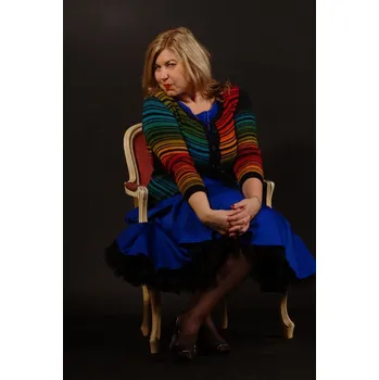 Galanterie Návod na kabátek Halina (Návod na pletený kabátek Halina)