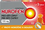 Nurofen 125 mg 10 čípků