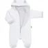 Kojenecký overall New Baby Snowy collection zimní overal bílý, 56
