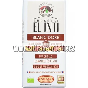 Čokoláda Bílá čokoláda BIO 40% kakaa 100g Salute Livi