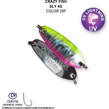 Umělá nástraha Plandavka Crazy Fish Sly 33mm 4g color 20F