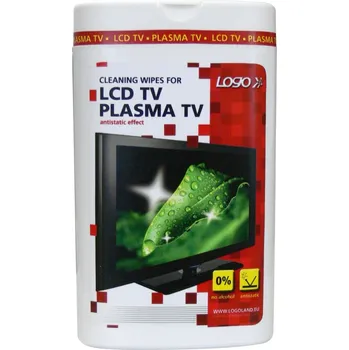 Čistící sada LOGO Čisticí trhací ubrousky na LCD TV 50 ks
