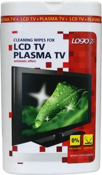 Čistící sada LOGO Čisticí trhací ubrousky na LCD TV 50 ks