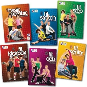 DVD film DVD Cvičení pro celou rodinu 6 disků