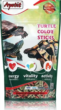 Krmivo pro terarijní zvíře Apetit Turtle Color Sticks