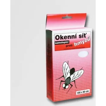 Síť proti hmyzu Síť do oken 150x130cm černá 5.6m