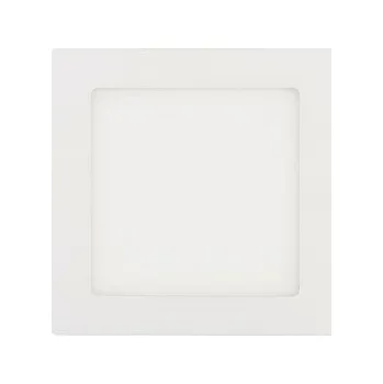 Nástěnné svítidlo LEDtechnics LT8029, zapuštěný čtvercový bílý LED panel 12W do vybavení domu