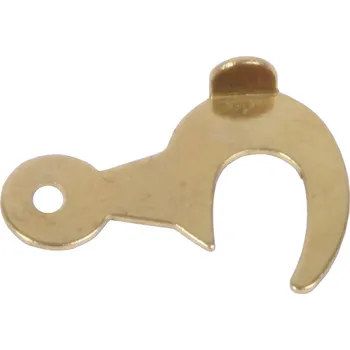 Věšák Háček na kazetový uzávěr pomosazený - levý