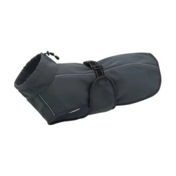 Obleček pro psa Softshellová pláštěnka pro psa Muggy - šedá M