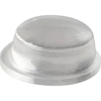 Walteco Tlumič nárazu, průměr 11,1x5mm, samolepicí, transparentní, 4 ks