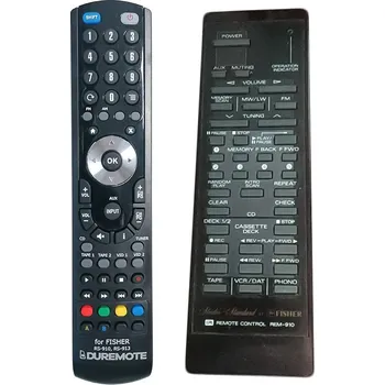 Dálkový ovladač FISHER REM-910 - dálkový ovladač duplikát